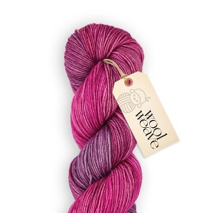 Woolweave Superwash Merino Wool Yarn – 100g DK Weight, 240 Yards – Hand Dyed Variegated Yarn for Knitting & Crochet - 1 of 4