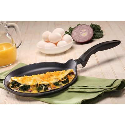 Swiss Diamond 9.5-Inch Black Nonstick Crepe Pan
