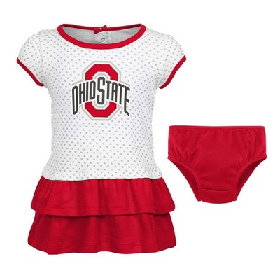 ohio state baby cheerleader outfit