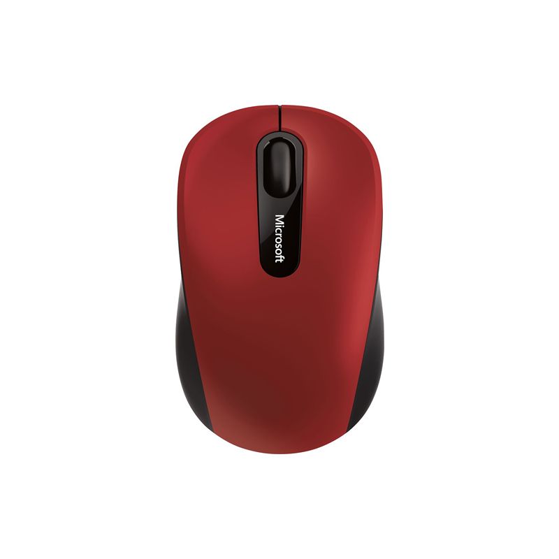 Microsoft Bluetooth Mobile Mouse 3600 Dark Red - Wireless - Bluetooth - BlueTrack Enabled - 4-way Scroll Wheel - Ambidextrous Design, 2 of 5