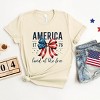 Simply Sage Market Coquette America Land Of The Free Short Sleeve Tee - 3 of 4