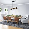 3-Light Hornwood Kitchen Island Pendant with Metal Shade Black/White - EGLO: ETL Listed, Steel Body, No Bulbs Included - image 4 of 4