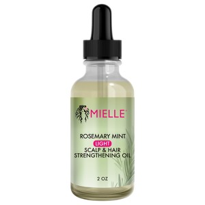 Mielle Organics Rosemary Mint Light Scalp & Hair Strengthening Oil - 2 fl oz - 1 of 4