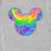 Men's Mickey & Friends Paint Swirl Logo T-Shirt - 2 of 4