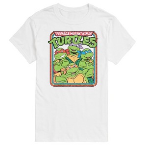 Men's - Teenage Mutant Ninja Turtles - TMNT Retro Group Short Sleeve Graphic T-Shirt - 1 of 4