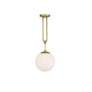 Savoy House Becker 1 - Light Pendant in  Warm Brass - 1 of 4