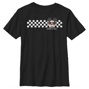 Boy's Disney Mickey Mouse Checkers T-Shirt - 1 of 4