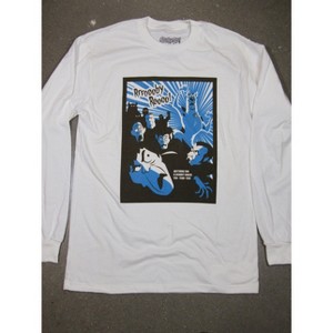 Scooby Doo Villains and Monsters White Long Sleeve Men's Tee - 1 of 2
