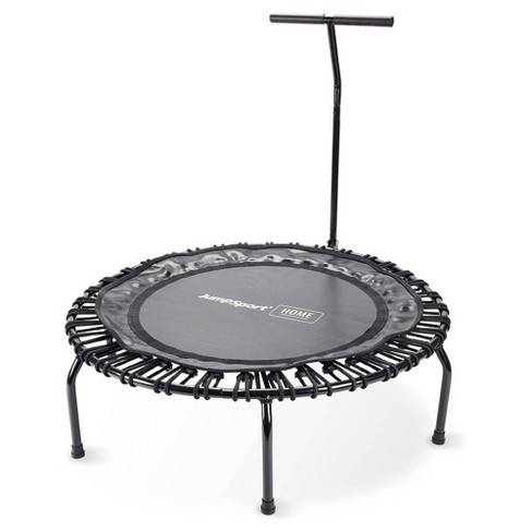 Jumpsport Compact Round Lightweight 22 Pound Stable Bounce Home And Gym Fitness Indoor Mini Rebounder Trampoline For Adults Black Target