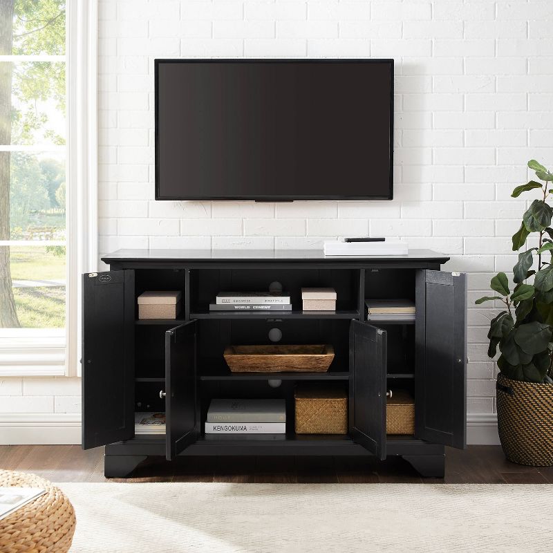 LaFayette Full Size TV Stand for TVs up to 50&#34; Black - Crosley, 6 of 12