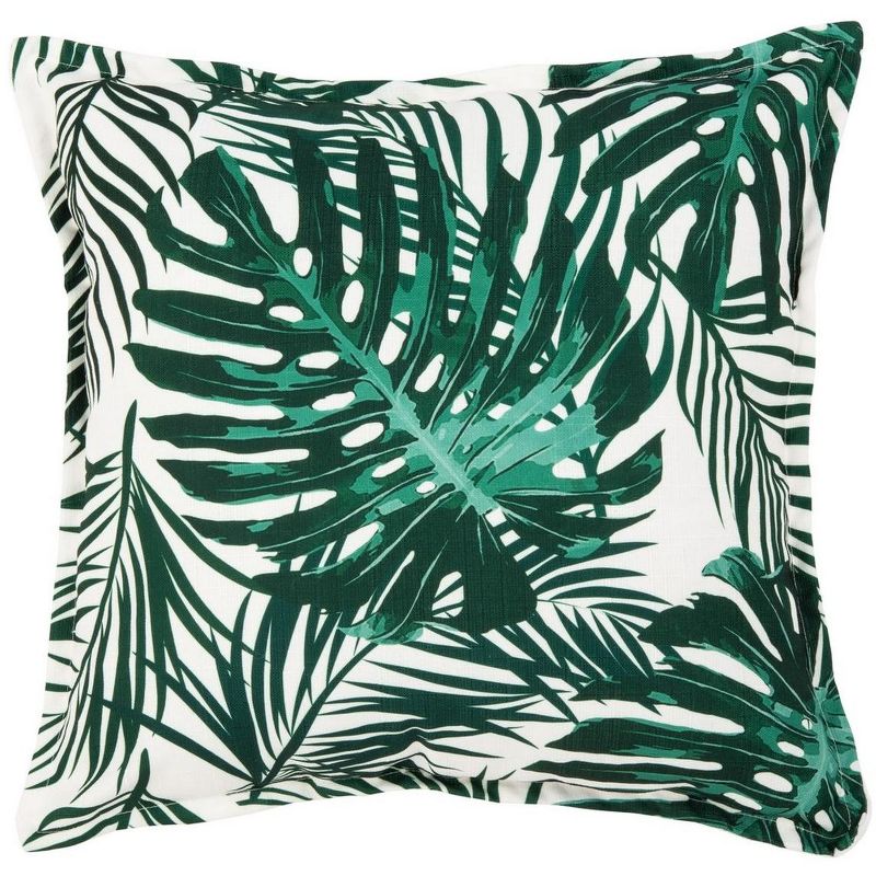 Andala Pillow - Green/White - 18" x 18" - Safavieh ., 1 of 5