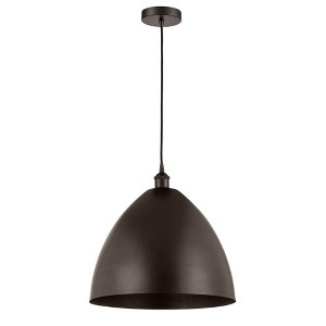 Edison Dome - 1 Light Cord Hung Mini Pendant In Industrial Style-18.75 Inches Tall and 16 Inches Wide - 1 of 1