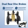 KneeRover All Terrain Fusion Patented Knee Scooter with 4 Wheel Steering - 4 of 4