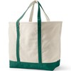 Lands' End Open Top Canvas Tote Bag - 4 of 4