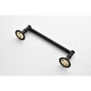 SEVOBAL Bathroom Towel Holders Brass Six Piece Wall Mounted Set Durable Corrosion Resistant Stylish for Bathroom, Matte Black, 25.6"*9.2"*3.2" - 4 of 4