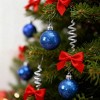 Christmas Ball Ornament Set, 34 Pcs Shatterproof Xmas Tree Hanging Ball Ornaments Decorations Perfect - 2 of 4