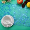 Unique Bargains Metallic Foil Thin Mesh Polyester Luxurious Table Runner - 3 of 3