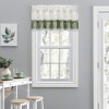 Ellis Curtain Madelyn Ruffled Victorian 1.5" Rod Pocket Valances for Windows 60" x 16" Sage - 2 of 4