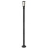 Z-Lite Helix 1 - Light Post Light in  Black - 2 of 4