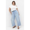 Women's Plus Size Elisa Top - white | CITY CHIC - 3 of 4
