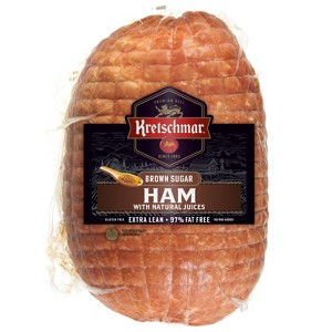 Kretschmar Brown Sugar Ham Deli Fresh Sliced - price per lb - 1 of 4