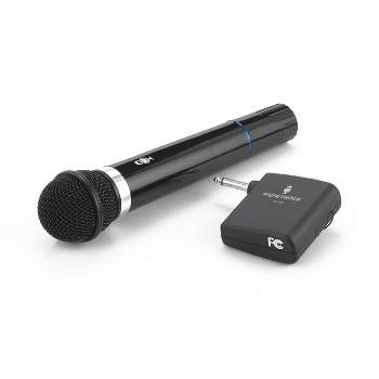 Karaoke Usa™ Wm906 Dual Professional 900 Mhz Uhf Wireless Handheld  Microphones With Rechargeable Batteries. : Target