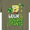 Boys' - SpongeBob Squarepants - Luck Of The Square Pants Short Sleeve Graphic T-Shirt - 2 of 4