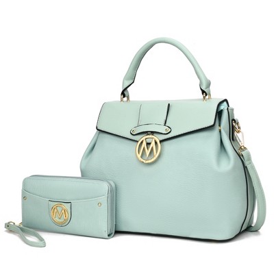 MKF Collection Aurora Women's Satchel bag with Wallet by Mia k