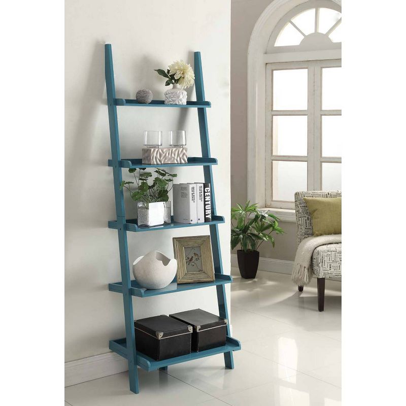 72.25" French Country Bookshelf Ladder - Breighton Home, 6 of 9