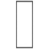 vidaXL Firewood Rack Matt Black 43.3 in.x11 in.x122.8 in. Steel - 3 of 4