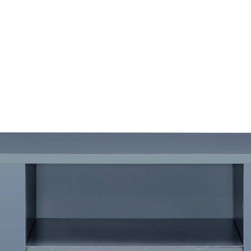 24&#34; Colt Accent Table Gray Finish - Acme Furniture, 4 of 10
