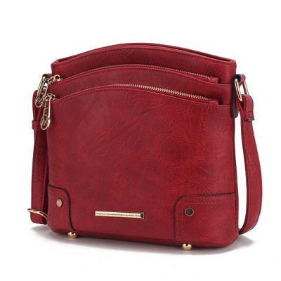 MKF Collection Ivara Vegan Leather Women’s Crossbody Shoulder Bag by Mia K