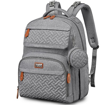 BabbleRoo Diaper Bag Backpack - Versatile Baby Bag, Baby Diaper Bag with Changing Pad & Accessories