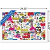 Trends International Hello Kitty and Friends: Hello - Group Framed Wall Poster Prints - 3 of 4