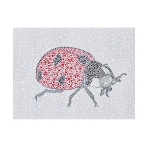 Trademark Fine Art - Amy Diener  Ladybug Love Canvas Art - 1 of 4