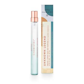 Good Chemistry® Travel Spray Eau De Parfum Perfume - Unknown Legend - 0.34 fl oz