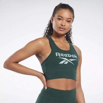 Reebok Women's Plus Size Essential Sports Bra with Back Pocket and  Removable Cups, Sizes 1X-4X 