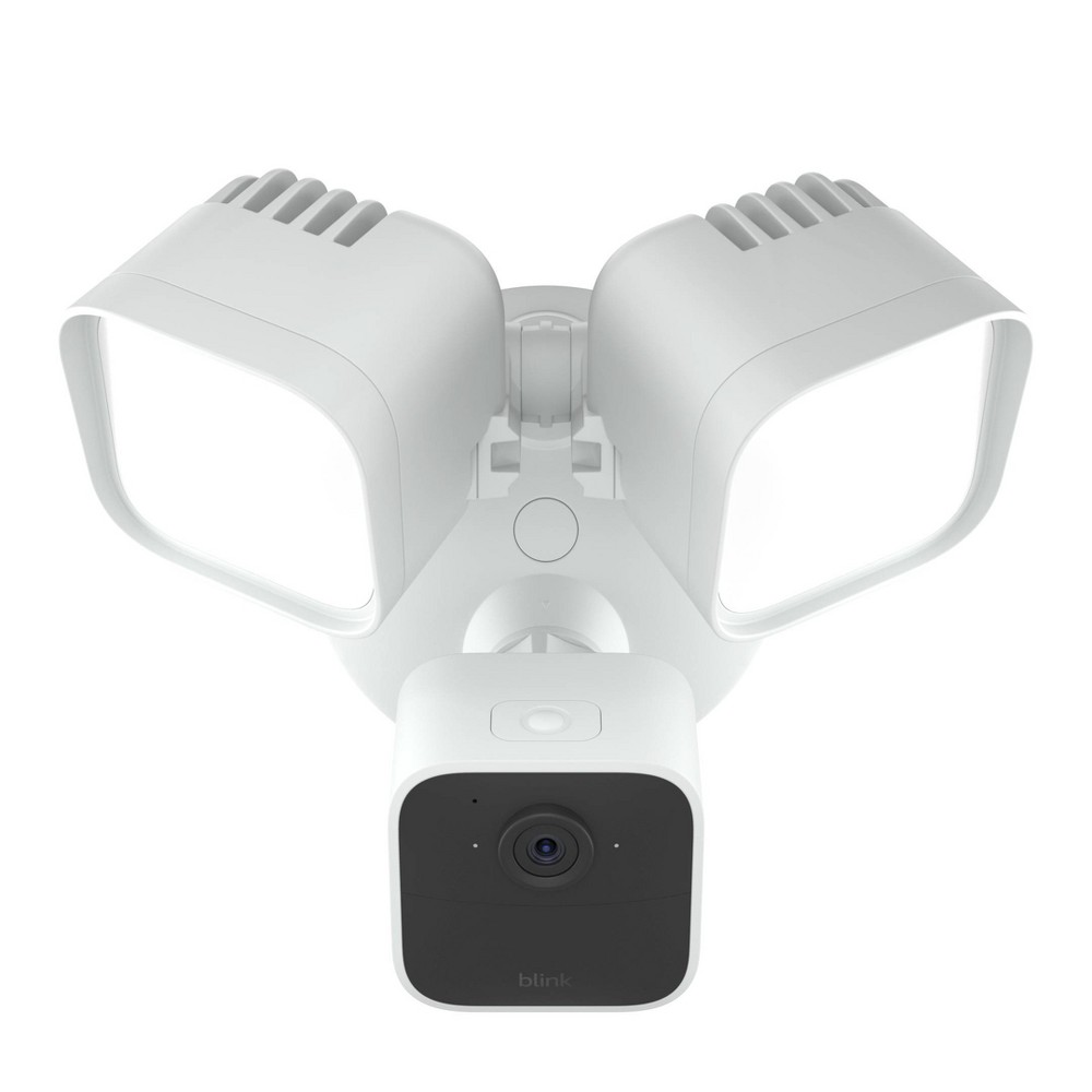 Photos - Surveillance Camera Amazon Blink Wired Floodlight Camera – White 