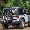 Yakima SpareRide Vehicle Rear Spare Tire Mounted Durable Steel Bike Rack with Integrated SKS Locks and Bottle Opener, Holds 2 Bicycles, Gray/Black - 4 of 4