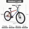 Gulches Bicycles Freestyle Kids Bike - Colorful 26-Inch Adventure Ride - 2 of 4