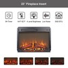 NAYSAYE Indoor Fireplace TV Stand Modern Entertainment Center with Storage for Living Room, Jasmine White, 58"*15.75"*32" - 4 of 4