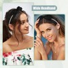 Unique Bargains Women's Bunny Ears Wide Bow Headbands - 2 of 4