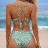 Women's Chic Floral Print High-Waisted Bikini Set - Cupshe - 4 of 4