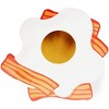 Blue Panda 48 Pack Fried Eggs and Bacon Disposable Paper Plates for Breakfast Party, Brunch 9 In - 3 of 4