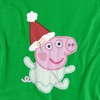 Toddler Boys' Peppa Pig Evie Pig Santa Hat T-Shirt - 2 of 4