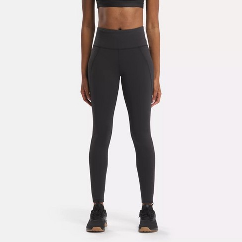 Reebok Lux High-Waisted Colorblock Tights Womens Athletic Leggings