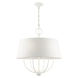 Livex Lighting Ridgecrest 6 - Light Pendant in  White - 1 of 1