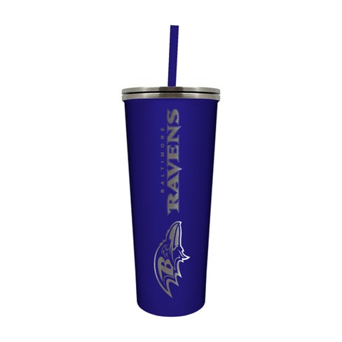 NFL Baltimore Ravens Touchdown 24oz Tumbler with lid,Booksamillion