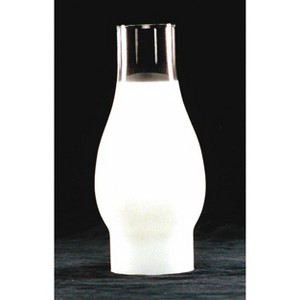 Lehman's Frosted Glass Lamp Chimney, Replacement Hurricane Globe Measures 2 7/8 Inch Diameter Base x 8 1/2 Inches High for Oil or Kerosene Lanterns - 1 of 1