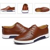 Santimon Men's Oxfords Shoes Casual Lace Up Breathable Formal Dress Mens Slip On Sneakers - 4 of 4